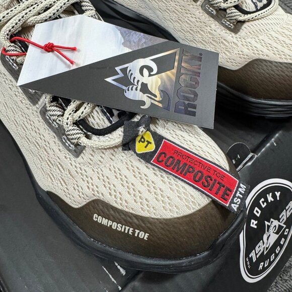 Rocky SR Athletix Women’s Composite Toe Work Shoes | Slip Resistant | Size 8M | - Picture 4 of 9